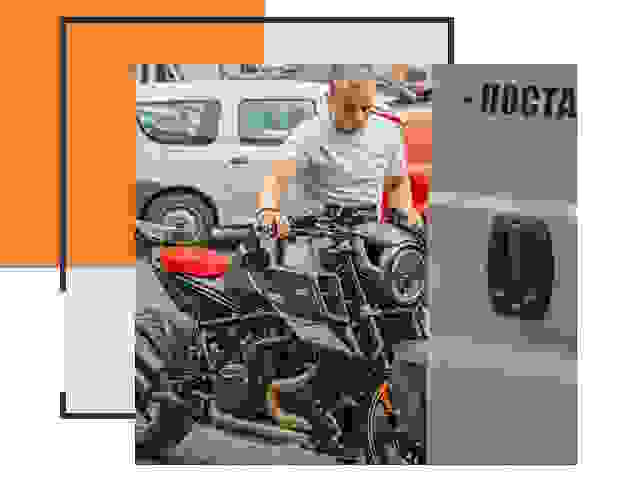 Перевозка мотоцикла по России - Услуги Перевозка-Мрш